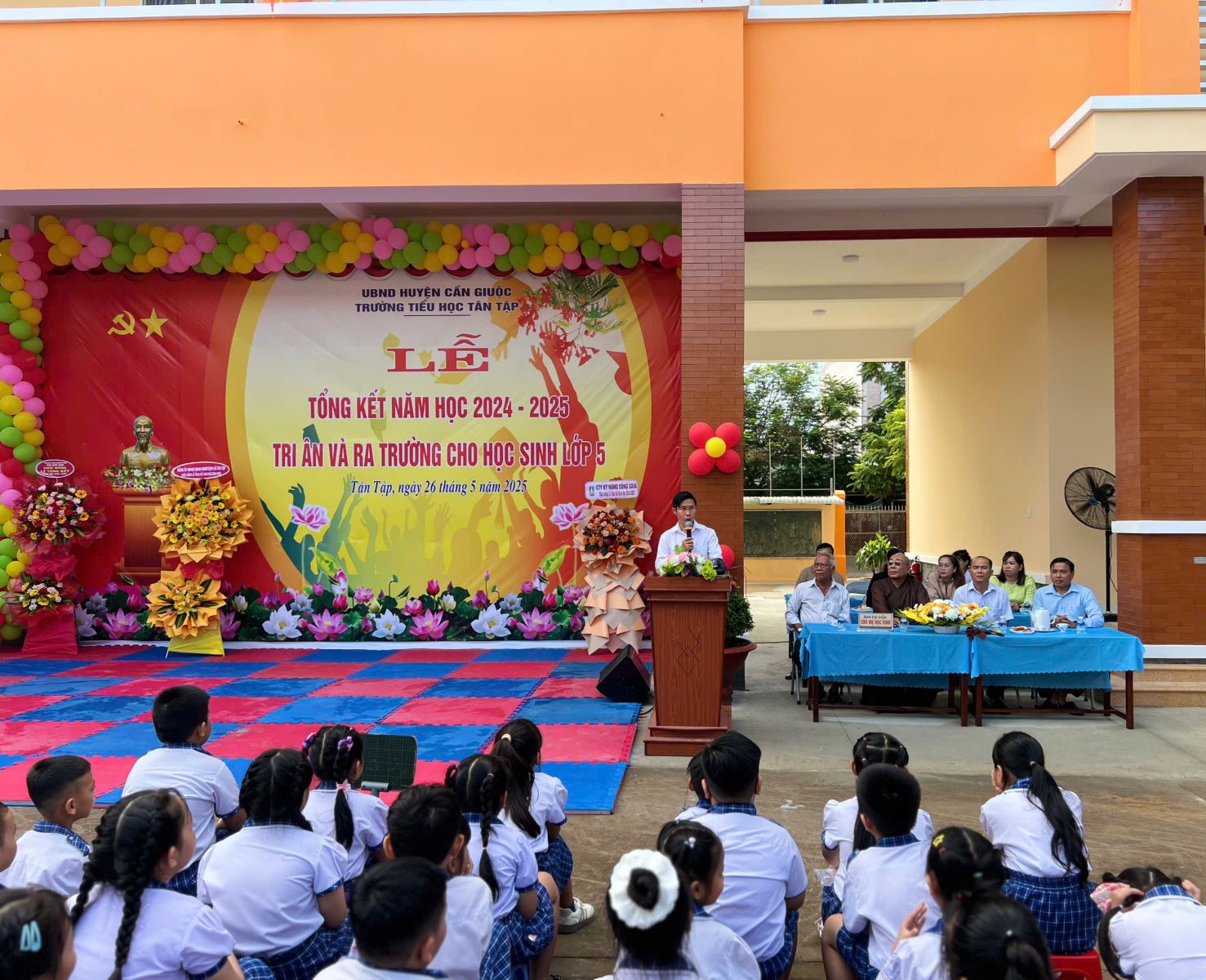 Thông báo tuyển sinh lớp Một năm học 2025-2026 của Trường Tiểu học Tân Tập